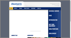 Desktop Screenshot of deatonsmechanical.com